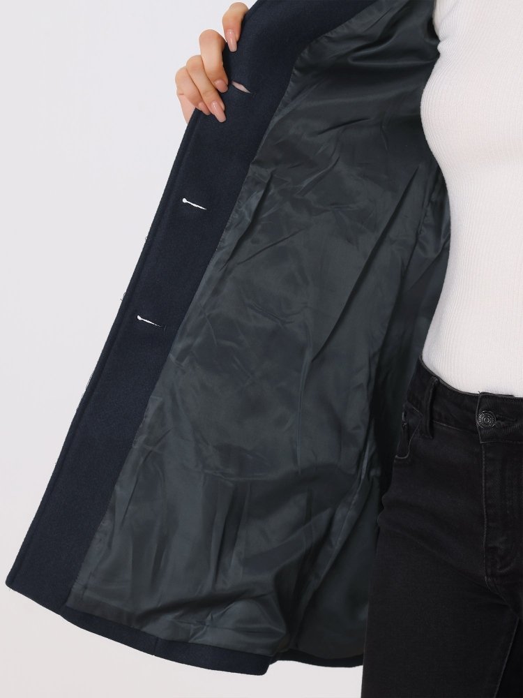 Helena | Abrigo de invierno para mujer con un botón