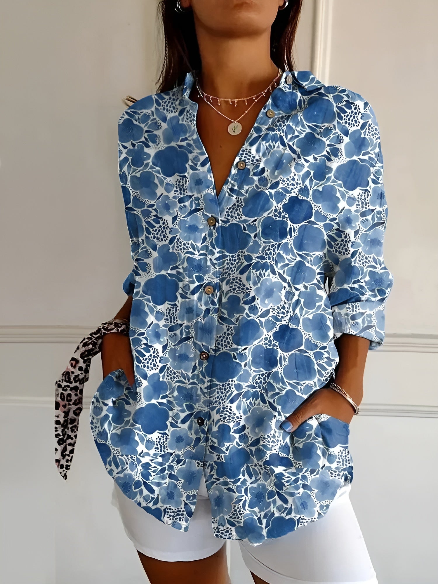Maia | Blusa «Floral Wave»