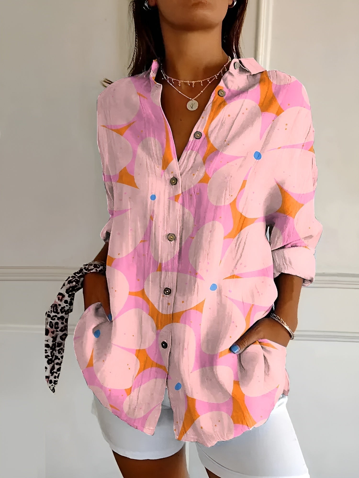 Maia | Blusa «Floral Wave»