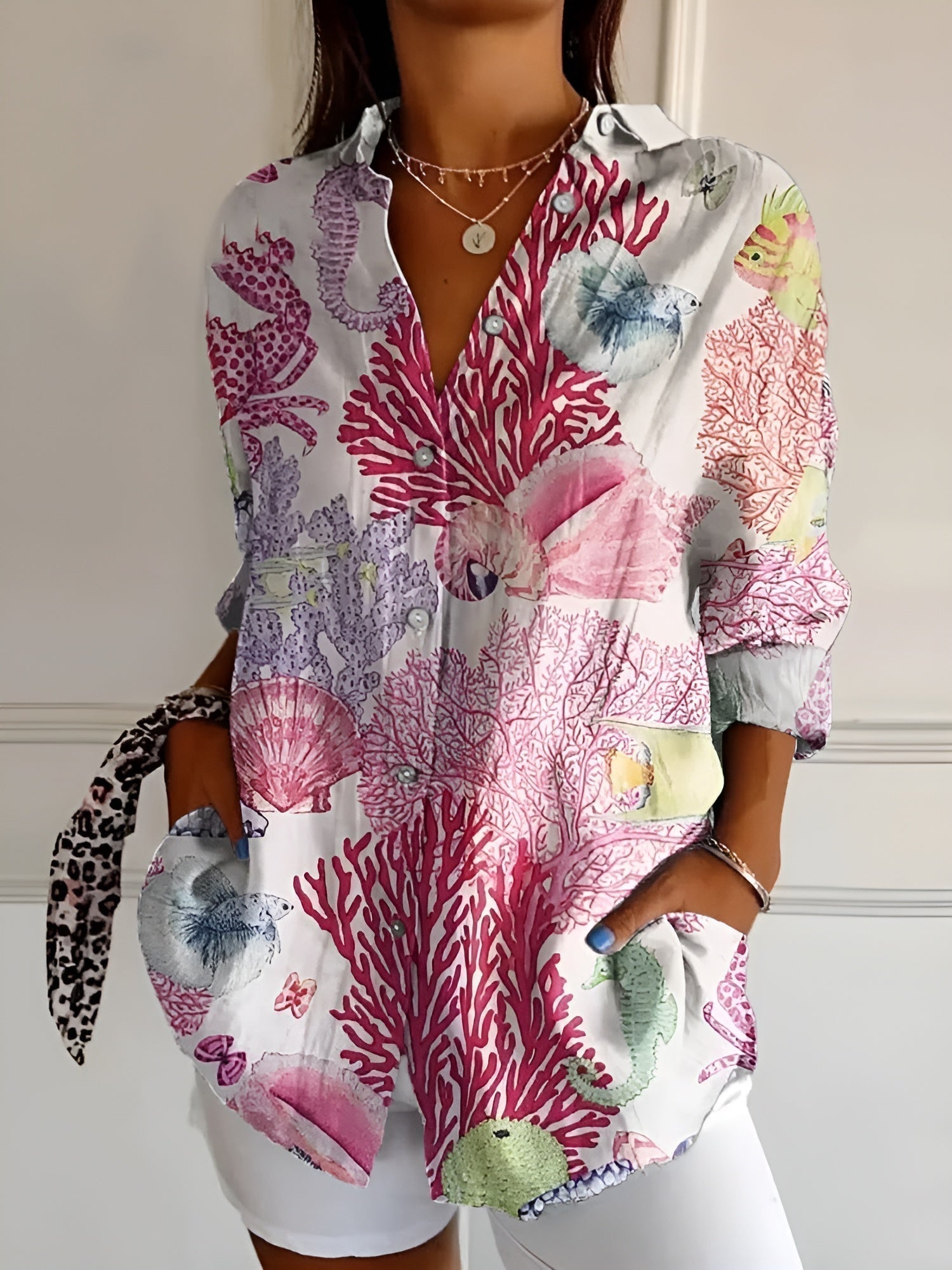 Maia | Blusa «Floral Wave»