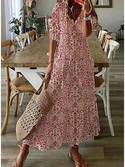 Luna | Vestido boho de estilo desenfadado con un corte que sienta muy bien