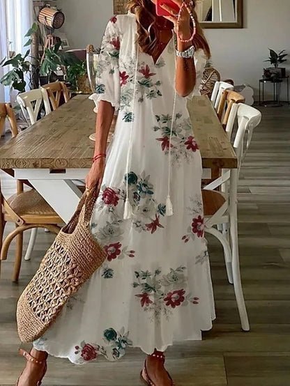 Luna | Vestido boho de estilo desenfadado con un corte que sienta muy bien